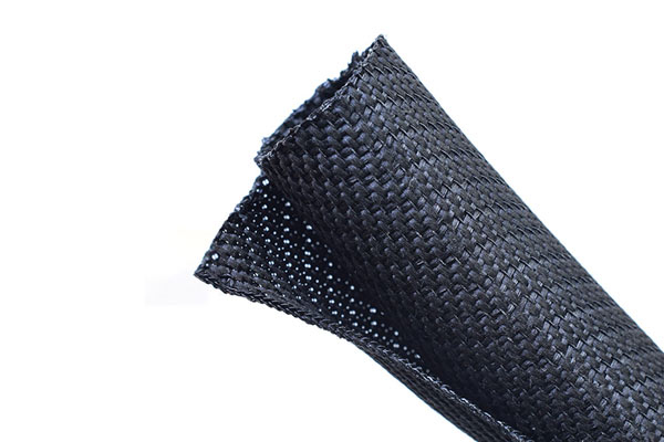 open self-rolling textile sleeve