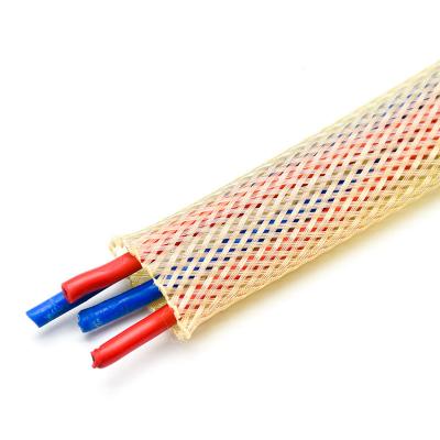 PEEK編組ケーブルスリーブ